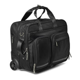 Oxford16 Inch Business Trip Rolling Luggage Multifunction Suitcase Wheels Men Carry On Trolley