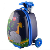 Cute Kid Rolling Luggage Casters Wheels Suitcase For Children Trolley Student Travel Duffle Cute