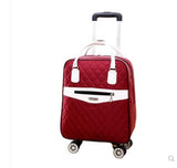 Universal Wheel Trolley Case,Boutique Luggage,Oxford Suitcase,Multi-Function Double Shoulder