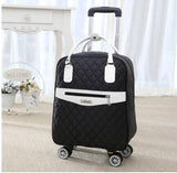 Universal Wheel Trolley Case,Boutique Luggage,Oxford Suitcase,Multi-Function Double Shoulder