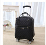 Universal Wheel Trolley Case,Boutique Luggage,Oxford Suitcase,Multi-Function Double Shoulder