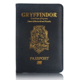 Trassory Multifunctional Rfid Blocking Harry Potter Passport Cover Leather Hogwarts Gryffindor