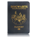 Trassory Multifunctional Rfid Blocking Harry Potter Passport Cover Leather Hogwarts Gryffindor