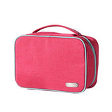 Portable Cosmetic Travel Set Storage Bag Polyester Makeup Organizer Toiletry Zipper Pouch Home