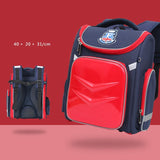 New High Quality Primary School Bag Boy Foldable British Space Burden Reduction Ridge Shoulder