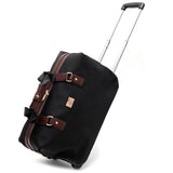 Fashion Unisex Luggage Travel Bags Wheels Duffle Luggage Bag Folding Large Capacity Trolley Bag