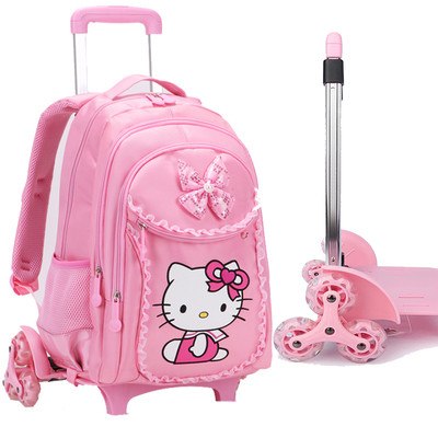IvyH Girls Rolling Backpack 3PCS Sequin Wheeled Trolley Bag Set,School  Suitcase with Wheels,Purple Love - Walmart.com