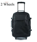 Women'S Travel Bags,Trolley Backpack,Wheeled Luggage Bag,Multi-Function Trolley Bag,Fashion