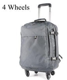 Women'S Travel Bags,Trolley Backpack,Wheeled Luggage Bag,Multi-Function Trolley Bag,Fashion