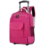 Double Shoulder Travel Bag,Trolley Backbag,Women'S Ultra Light Cute Casualbag,Primary School