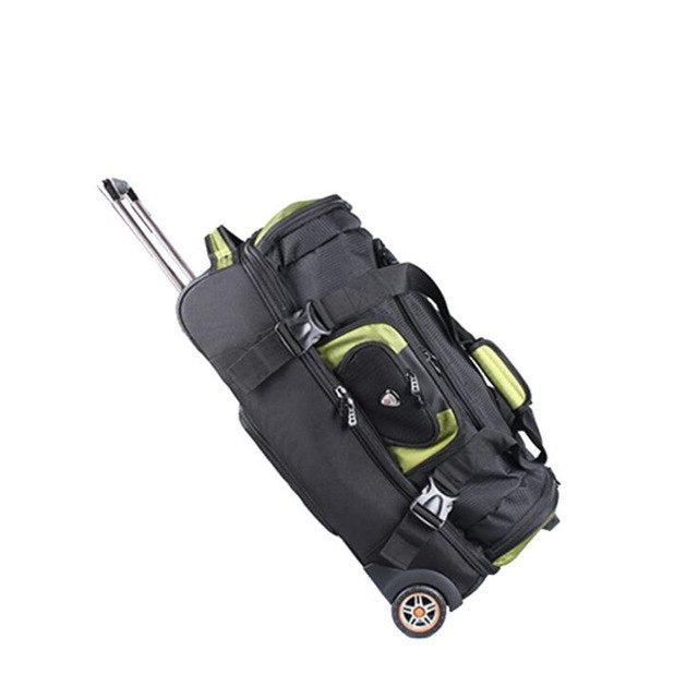 Super Large Capacity Rolling Trolley Travel Luggage Bag with