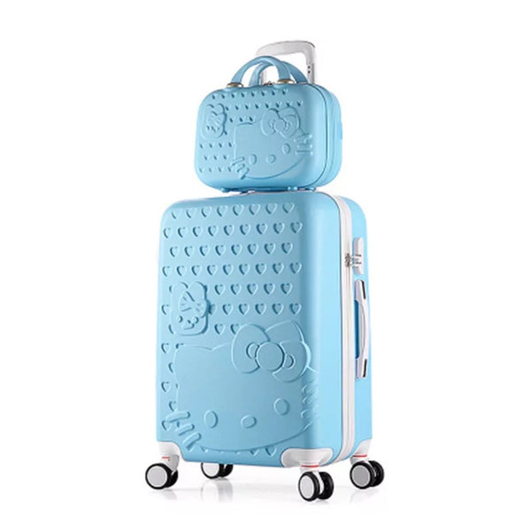 Zimtown 3-Piece Nested Spinner Suitcase Luggage Set with TSA Lock, Dark  Green 
