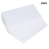 25Pcs/Set 125Khz Rfid Card Readable Writable Rewrite Blank White Key Cards For Access Control